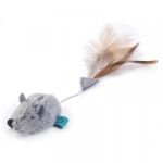 Zöon Nip-it Catnip Grey Mouse & Feather
