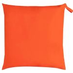 Plain Neon Large 70cm Outdoor Floor Cushion Orange