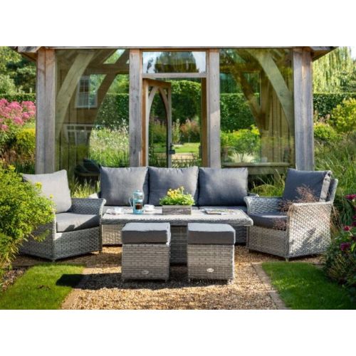 Hartman Heritage 3 Seat Casual Lounge Set with Adjustable Table