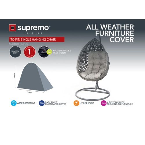 Supremo Single Hanging Egg Chair Furniture Cover