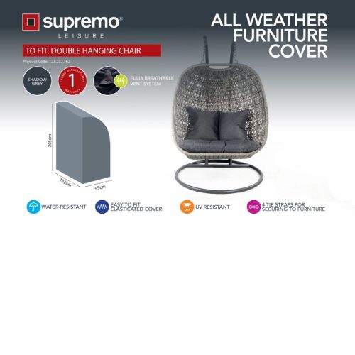 Supremo Double Hanging Egg Chair Furniture Cover