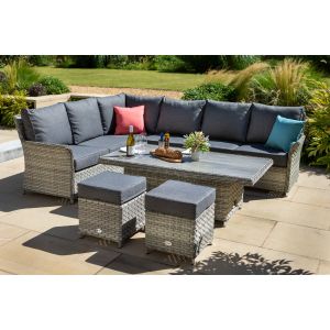 Hartman Heritage Rectangular Casual Dining Set with Adjustable Table