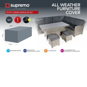 Supremo Corner Modular Set Furniture Cover