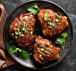 Traeger Recipes | Sticky Ginger Chicken Thighs